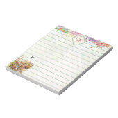 Spring Garden Notepad Notizblock (Rotiert)