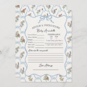 Spring Garden Party Blumendusche Beratung für Baby Einladung (Vorne/Hinten)