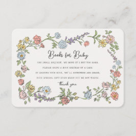 Spring Garden Party Books for Baby Shooting Insert