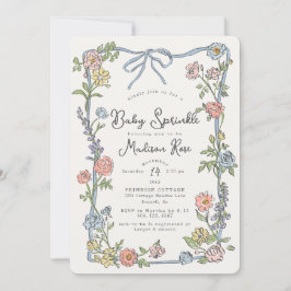 Spring Garden Party Pastel Floral Baby Sprinkle