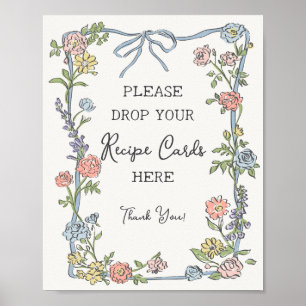 Spring Garden Party Pastel Floral Entdecken Sie da Poster