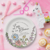 Spring Garden Party Pastell Brautparty Pappteller (Party)