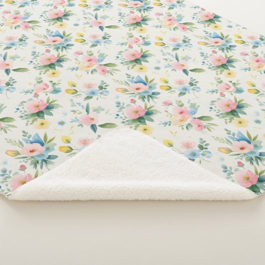 spring garden pastel florals sherpadecke (3/4)