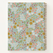 Spring Garden Personalisiert Notebook Notizblock (Rückseite)