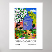'Spring Garden' Poster Print (Vorne)