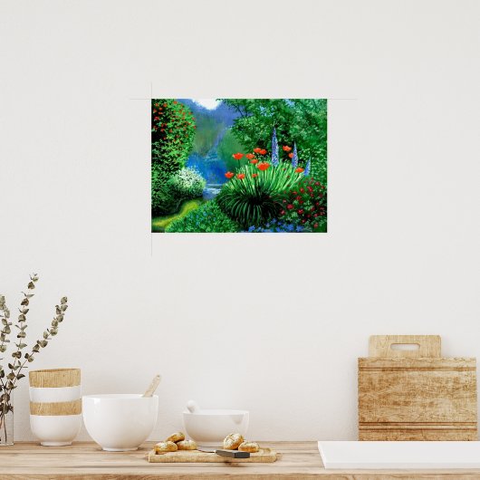 Spring Garden Posters Poster (Küche)