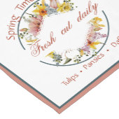 Spring Garden sign Medium Table Runner Kurzer Tischläufer (Ecke)