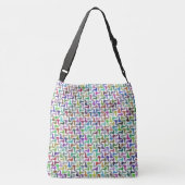 "SPRING GARDEN SPROUTS" Farbenfrohe Tote Tasche (Rückseite)