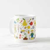 Spring Garden Tasse - Frische Gartenanlage (Vorderseite Links)