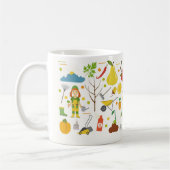 Spring Garden Tasse - Frische Gartenanlage (Links)