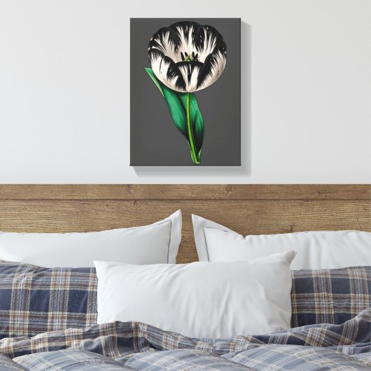 Spring Garden Tulip Blume Leinwanddruck (Insitu (Schlafzimmer))