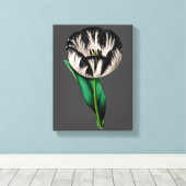 Spring Garden Tulip Blume Leinwanddruck (Insitu (Holzboden))