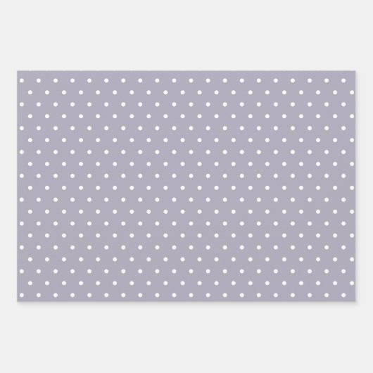 Spring Garden Wasserfarbe Lila Einladung Wrappin Geschenkpapier Set (Vorderseite 2)