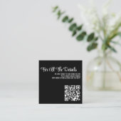 Spring Garden Wedding Begleitkarte (Stehend Vorderseite)