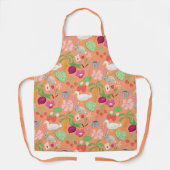 Spring Gardening Theme Apron Schürze (Vorderseite)