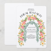 Spring Gate Garden Brautparty Celebration Einladung (Vorne/Hinten)