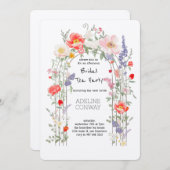 Spring Gate Garden Brautparty Celebration Einladung (Vorne/Hinten)