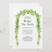 Spring Gate Garden Bridal Shower Celebration Einladung (Vorne/Hinten)
