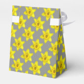 Spring Gelbe Daffodien Kunst Dankeschön Geschenk Geschenkschachtel (Rückseite)
