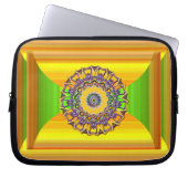 Spring Gem Mandala Laptopschutzhülle (Vorderseite)