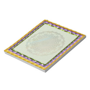Spring Gem Mandala Notizblock