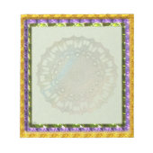 Spring Gem Mandala Notizblock (Vorderseite)