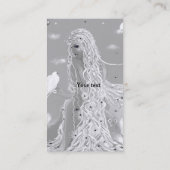 Spring Goddess Business Card Visitenkarte (Rückseite)
