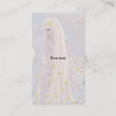 Spring Goddess Business Card Visitenkarte (Rückseite)