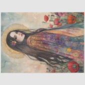 SPRING GODESS DECOUPAGE TISSUPAPIER SEIDENPAPIER (Vorderseite)