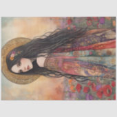 SPRING GODESS DECOUPAGE TISSUPAPIER SEIDENPAPIER (Vorderseite)