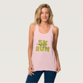 Spring Green 5K Run Tank Top (Vorderseite Vollansicht)
