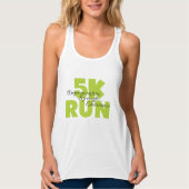 Spring Green 5K Run Tank Top (Vorderseite)