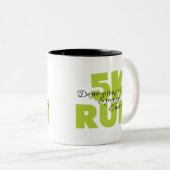 Spring Green 5K Run Zweifarbige Tasse (VorderseiteRechts)