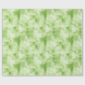 Spring Green Abstrakt Geschenkpapier (Flach)