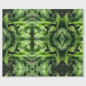 Spring Green Ferns Geschenkpapier (Flach)