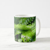 Spring Green Ferns Kaffeetasse (VorderseiteRechts)