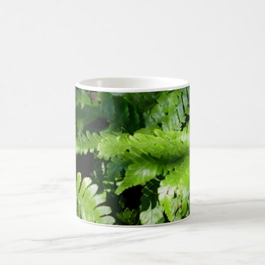 Spring Green Ferns Kaffeetasse (Mittel)