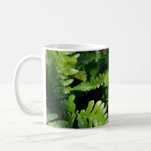 Spring Green Ferns Kaffeetasse (Links)