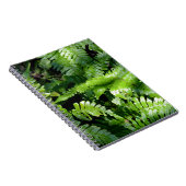 Spring Green Ferns Notizblock (Rechte Seite)