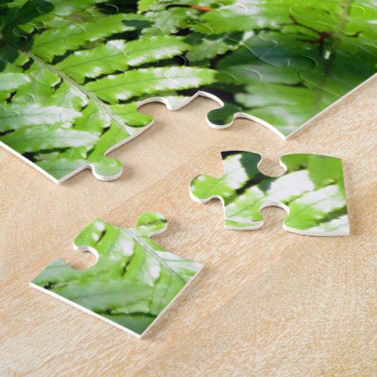 Spring Green Ferns Puzzle (Seite)