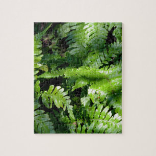 Spring Green Ferns Puzzle