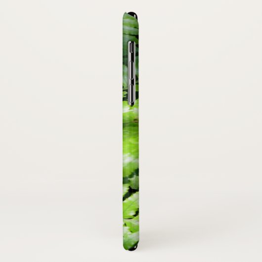 Spring Green Ferns tropische botanische Vegetation Case-Mate iPhone Hülle (Hinten/Links)