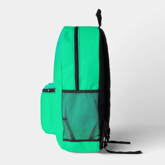 Spring Green Gradient  Bedruckter Rucksack (Rechts)