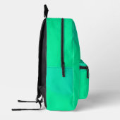 Spring Green Gradient  Bedruckter Rucksack (Links)