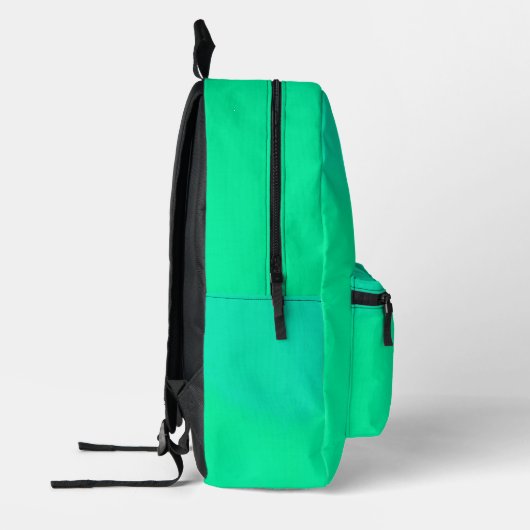 Spring Green Gradient  Bedruckter Rucksack (Links)