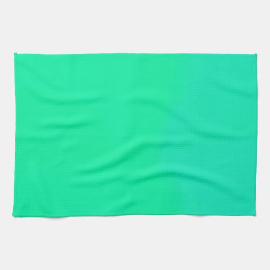 Spring Green Gradient  Geschirrtuch (Horizontal)