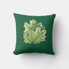 Spring Green Maple Verlasse Nature Lover Kissen