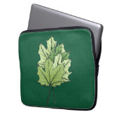 Spring Green Maple Verlasse Nature Lover Laptopschutzhülle (Vorderseite Links)