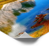 Spring Green Mountain Foto Lake Spring Mountain 4 Poster (Ecke)