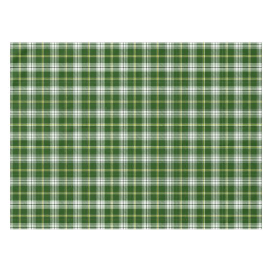 Spring Green Plaid Tischdecke (Vorderseite (Horizontal))